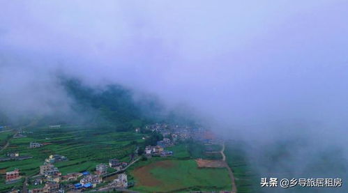 六盘水草原下的美丽村庄,住在19 的天然空调里,你想来避暑吗