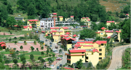 六盘水市钟山区的月照休闲养生谷旅游胜地