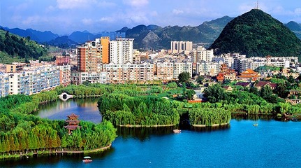 六盘水明湖水利风景区